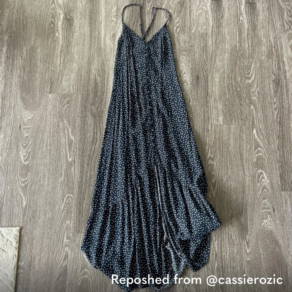 Abercrombie & Fitch Navy Maxi Dress